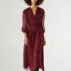 Midi-Kleid mit Polka-Dots Midi-Kleid mit Polka-Dots