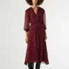 Midi-Kleid mit Polka-Dots Midi-Kleid mit Polka-Dots