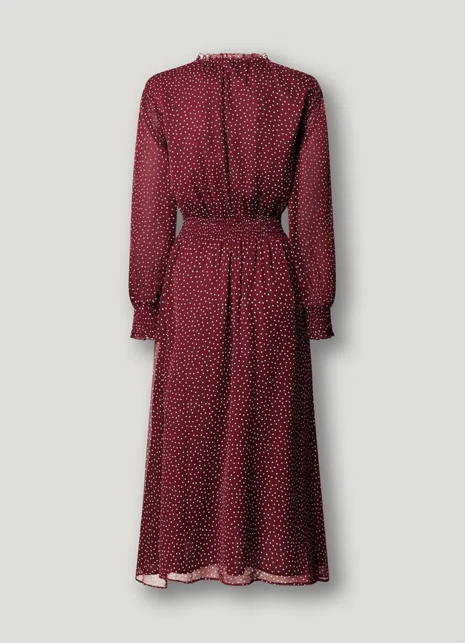 Midi-Kleid mit Polka-Dots Midi-Kleid mit Polka-Dots