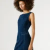 Mini-Kleid aus Denim in Regular-Fit Mini-Kleid aus Denim in Regular-Fit