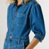 Mini-Kleid aus Denim in Regular-Fit Mini-Kleid aus Denim in Regular-Fit