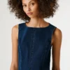 Mini-Kleid aus Denim in Regular-Fit Mini-Kleid aus Denim in Regular-Fit