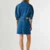 Mini-Kleid aus Denim in Regular-Fit Mini-Kleid aus Denim in Regular-Fit