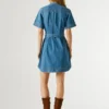 Mini-Kleid aus Denim in Regular-Fit Mini-Kleid aus Denim in Regular-Fit