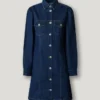 Mini-Kleid aus Denim in Regular-Fit