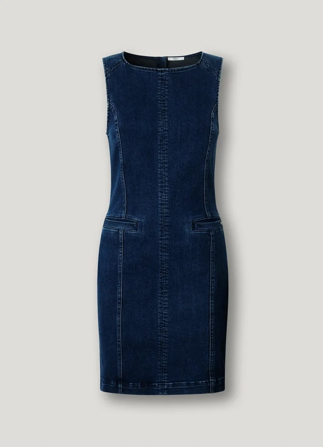 Mini-Kleid aus Denim in Regular-Fit Mini-Kleid aus Denim in Regular-Fit