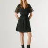 Mini-Kleid mit Polka-Dots Mini-Kleid mit Polka-Dots