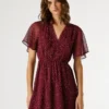 Mini-Kleid mit Polka-Dots Mini-Kleid mit Polka-Dots