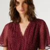 Mini-Kleid mit Polka-Dots Mini-Kleid mit Polka-Dots