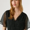 Mini-Kleid mit Polka-Dots Mini-Kleid mit Polka-Dots