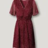 Mini-Kleid mit Polka-Dots Mini-Kleid mit Polka-Dots