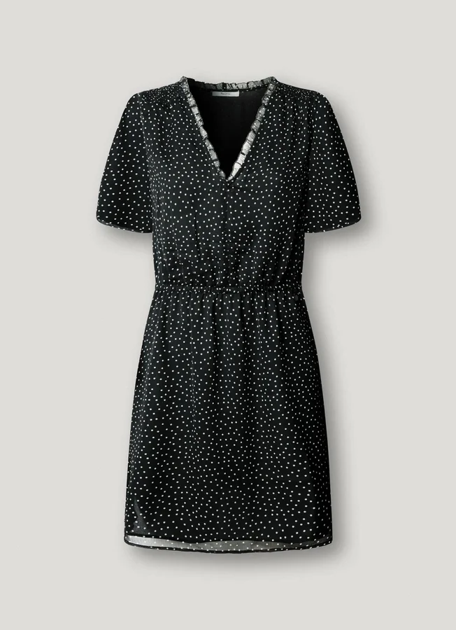 Mini-Kleid mit Polka-Dots Mini-Kleid mit Polka-Dots