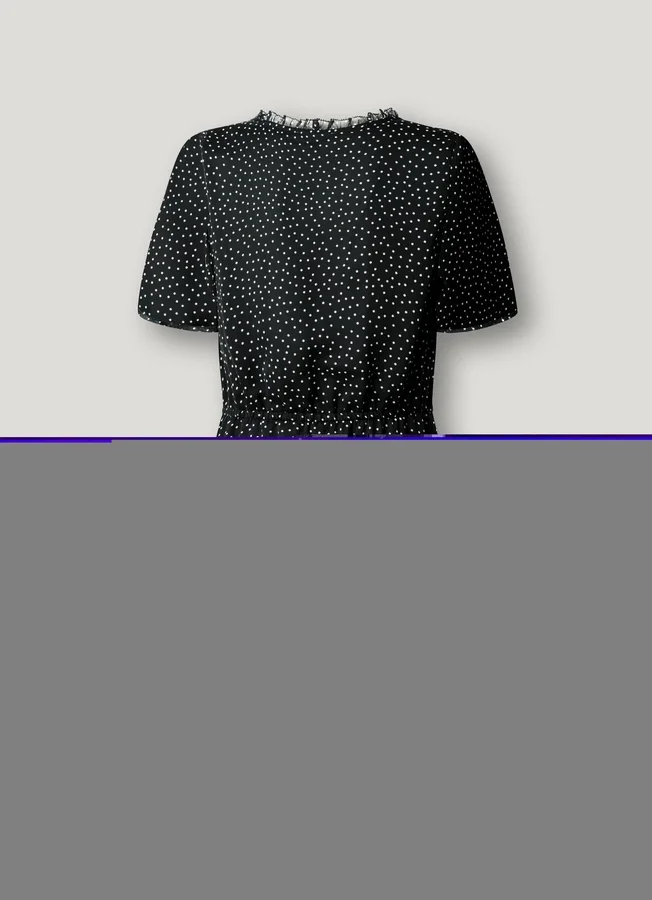 Mini-Kleid mit Polka-Dots Mini-Kleid mit Polka-Dots