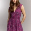Minikleid mit abstraktem Print Minikleid mit abstraktem Print