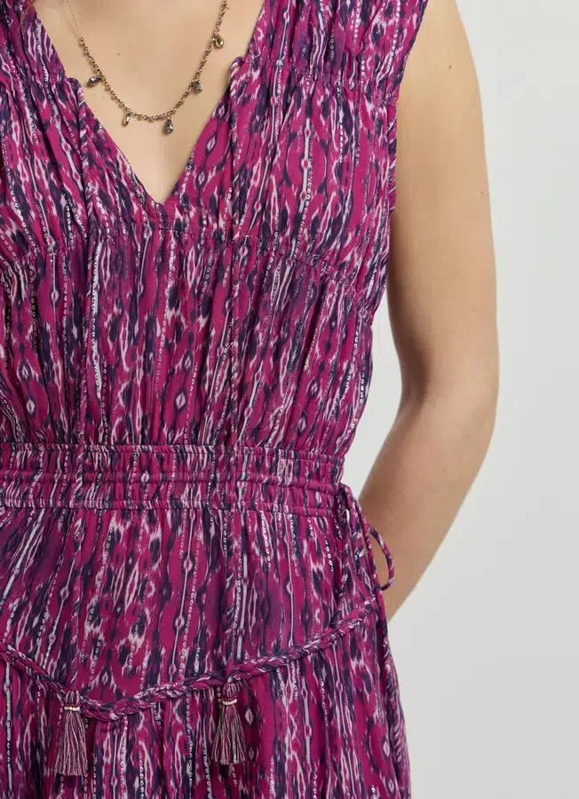 Minikleid mit abstraktem Print Minikleid mit abstraktem Print