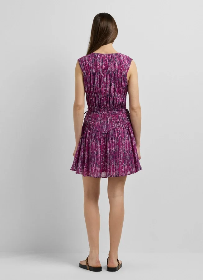 Minikleid mit abstraktem Print Minikleid mit abstraktem Print