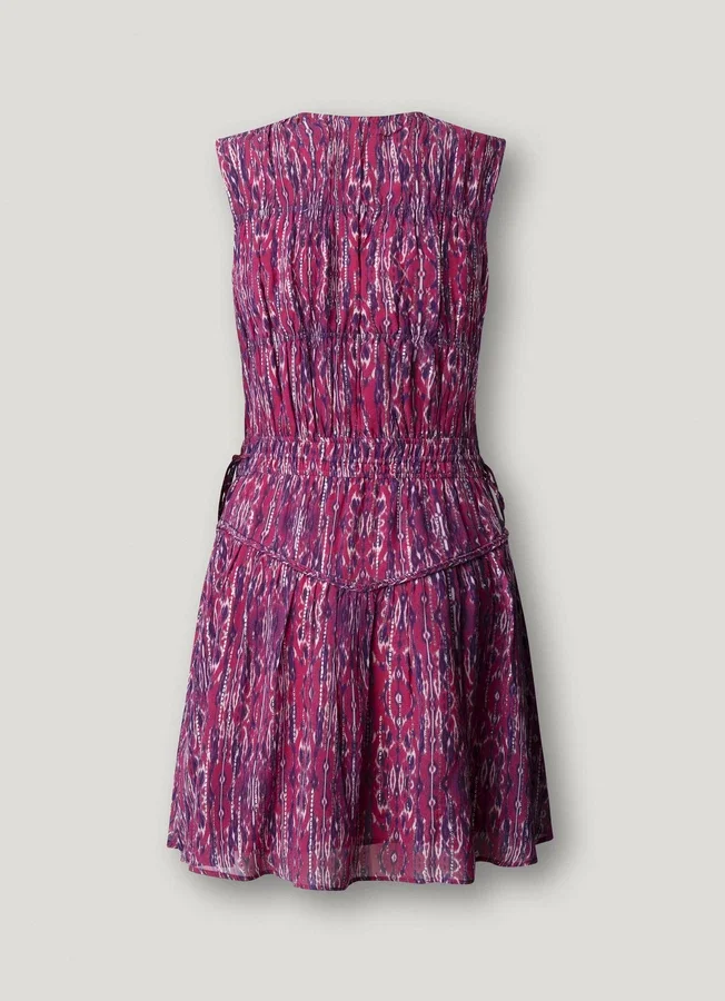 Minikleid mit abstraktem Print Minikleid mit abstraktem Print