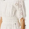Minikleid mit Ajour-Detail Minikleid mit Ajour-Detail