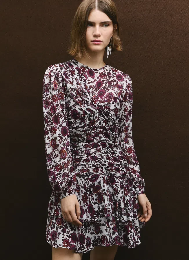 Minikleid mit Blumenprint Minikleid mit Blumenprint
