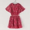 Minikleid mit Blumenprint