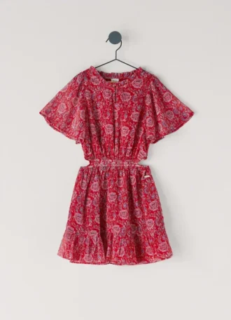 Minikleid mit Blumenprint
