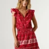 Minikleid mit Blumenprint Minikleid mit Blumenprint