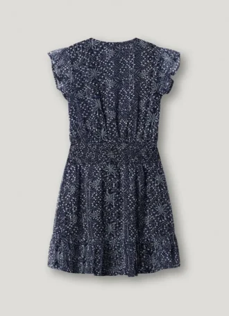 Minikleid mit Blumenprint