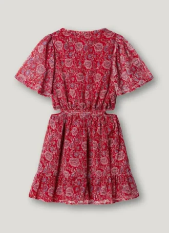 Minikleid mit Blumenprint