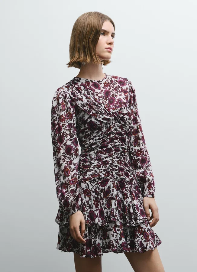 Minikleid mit Blumenprint Minikleid mit Blumenprint