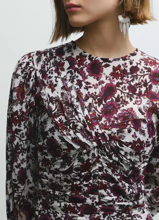 Minikleid mit Blumenprint Minikleid mit Blumenprint