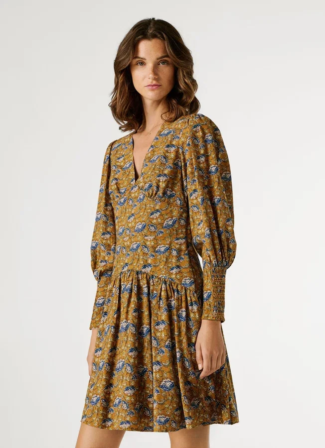 Minikleid mit Blumenprint Minikleid mit Blumenprint