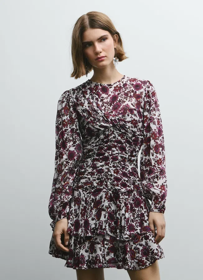 Minikleid mit Blumenprint Minikleid mit Blumenprint