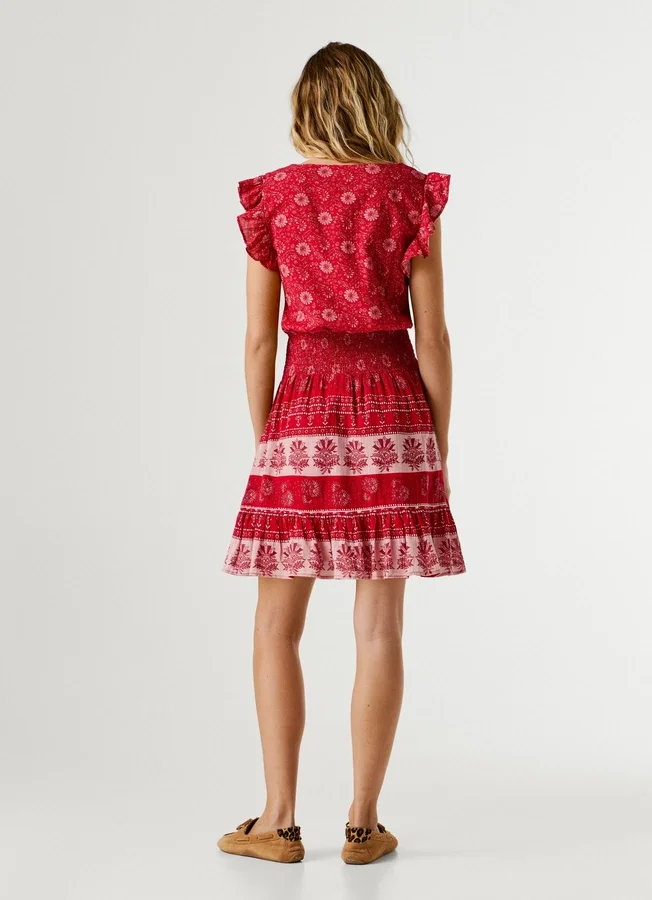 Minikleid mit Blumenprint Minikleid mit Blumenprint