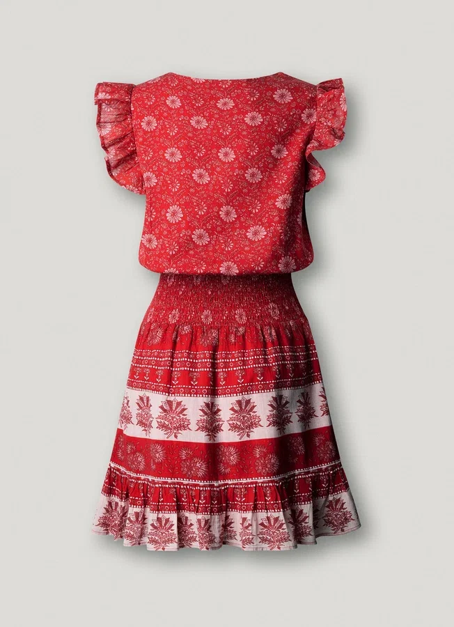 Minikleid mit Blumenprint Minikleid mit Blumenprint
