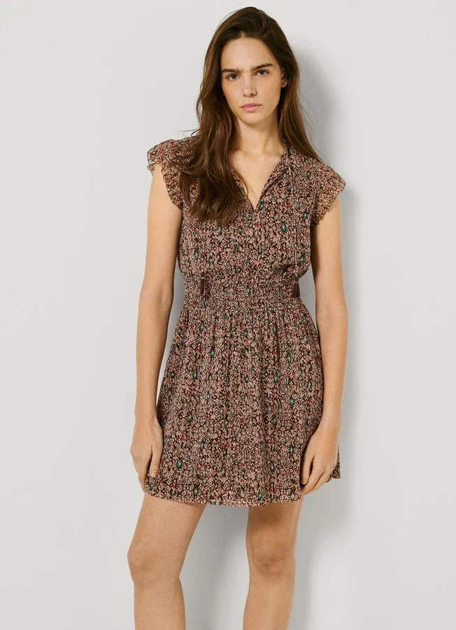 Minikleid mit Fantasieprint Minikleid mit Fantasieprint