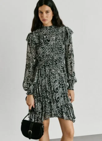 Minikleid mit Fantasieprint