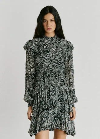 Minikleid mit Fantasieprint
