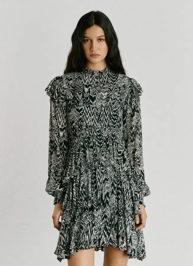 Minikleid mit Fantasieprint Minikleid mit Fantasieprint