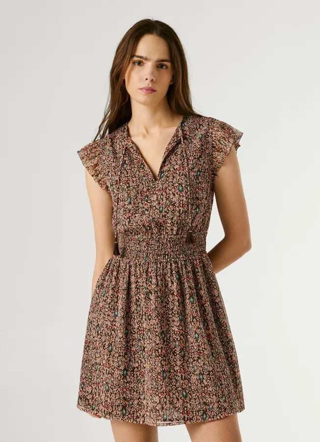 Minikleid mit Fantasieprint Minikleid mit Fantasieprint