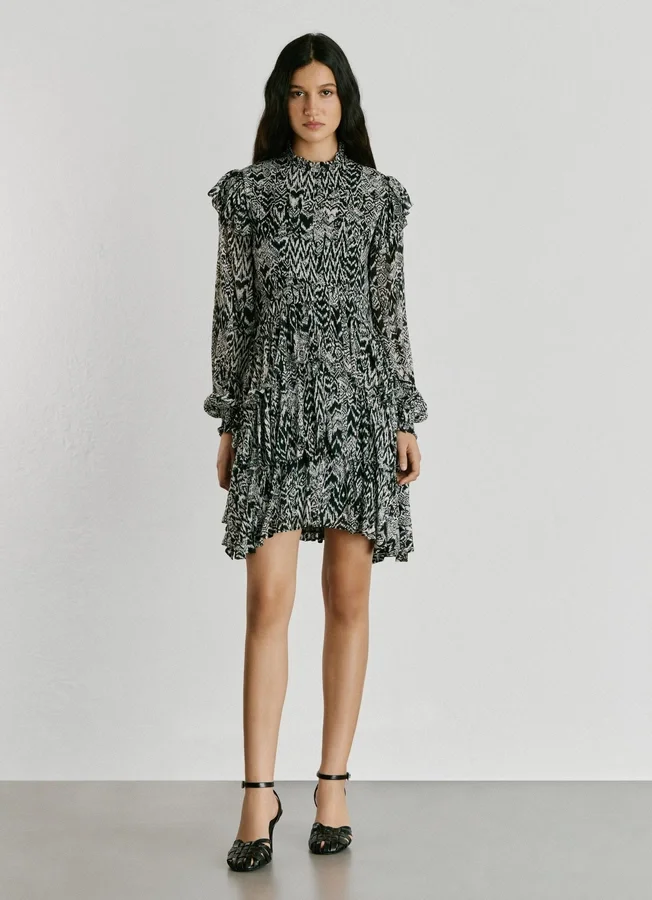 Minikleid mit Fantasieprint Minikleid mit Fantasieprint