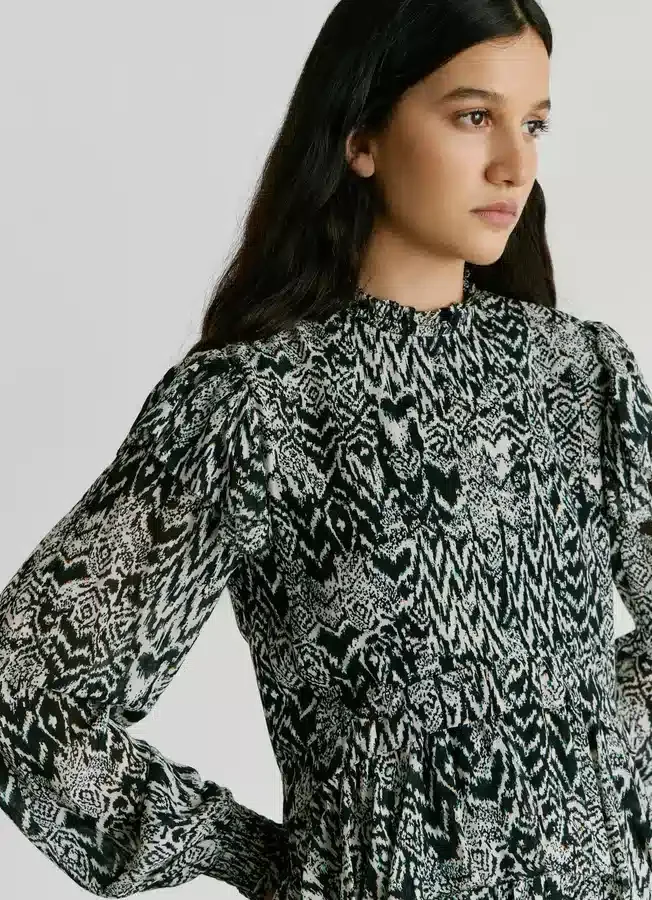Minikleid mit Fantasieprint Minikleid mit Fantasieprint