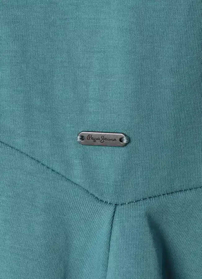 Minikleid mit Rundhalsausschnitt Minikleid mit Rundhalsausschnitt
