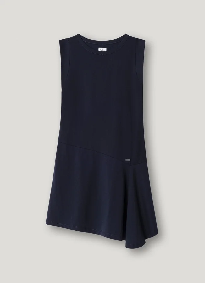Minikleid mit Rundhalsausschnitt Minikleid mit Rundhalsausschnitt