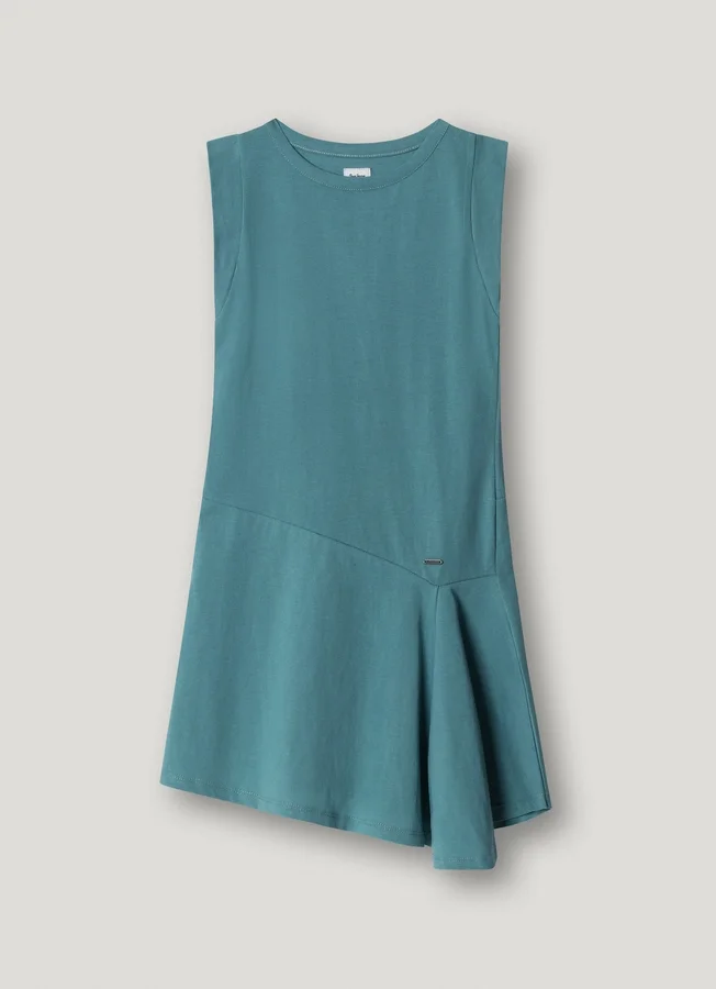 Minikleid mit Rundhalsausschnitt Minikleid mit Rundhalsausschnitt