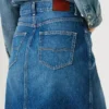 Minirock aus Denim in Regular-Fit