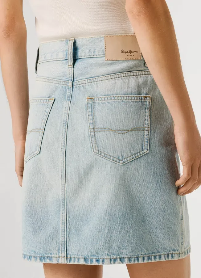 Minirock aus Denim in Regular-Fit Minirock aus Denim in Regular-Fit