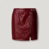 Minirock aus Lackleder Minirock aus Lackleder