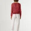 Mouliné-Pullover mit Rundhalsausschnitt Mouliné-Pullover mit Rundhalsausschnitt