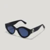 Ovale Sonnenbrille