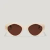 Ovale Sonnenbrille